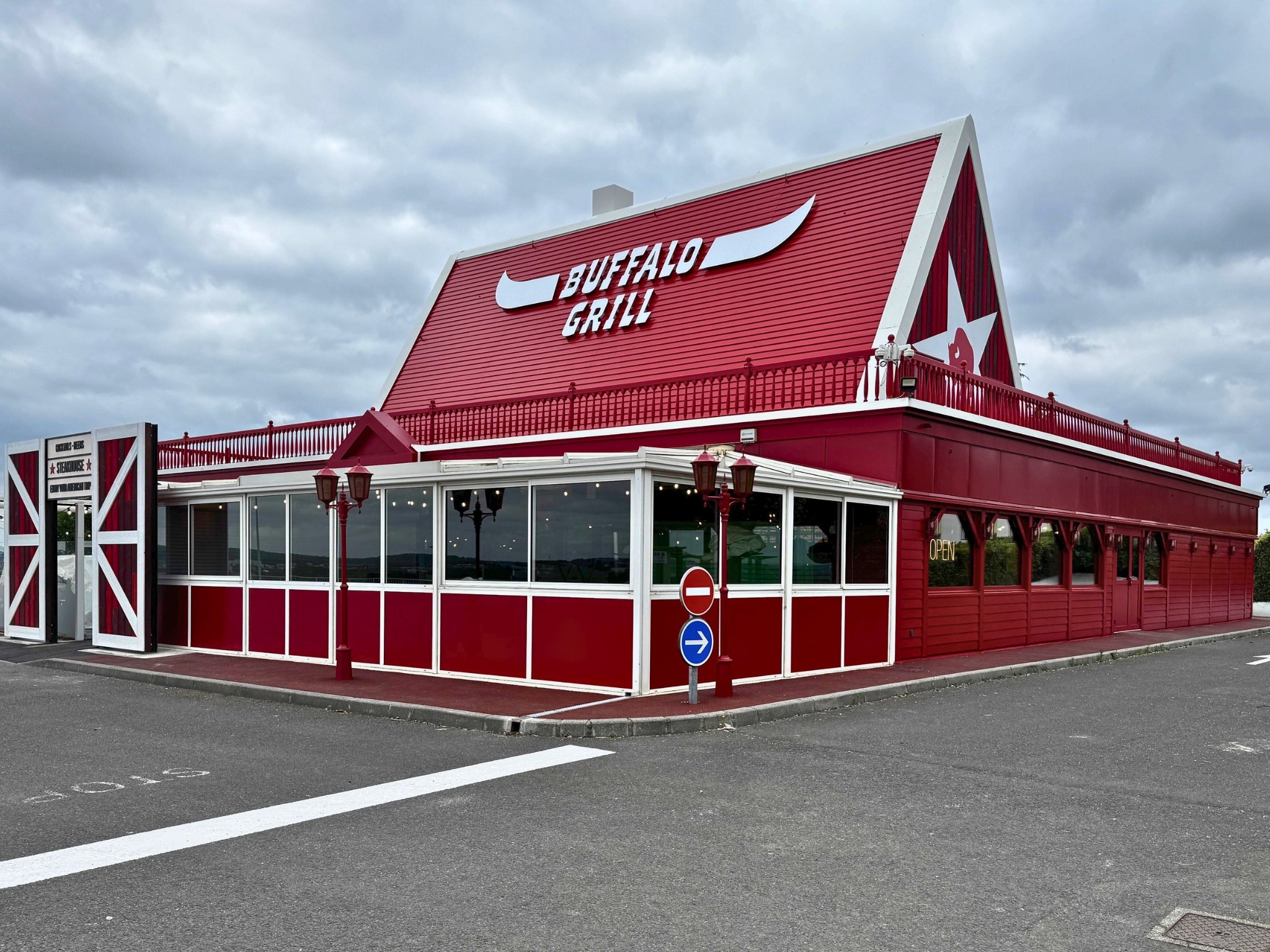 Rénovation restaurant Buffalo Grill