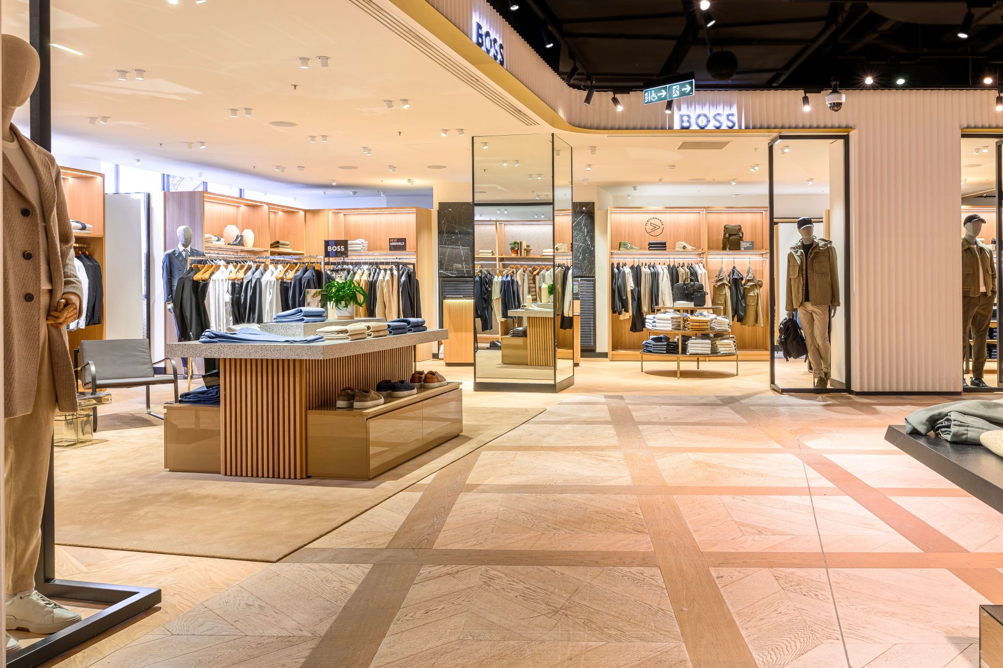 aménagement corner hugo boss aménagement corner hugo boss