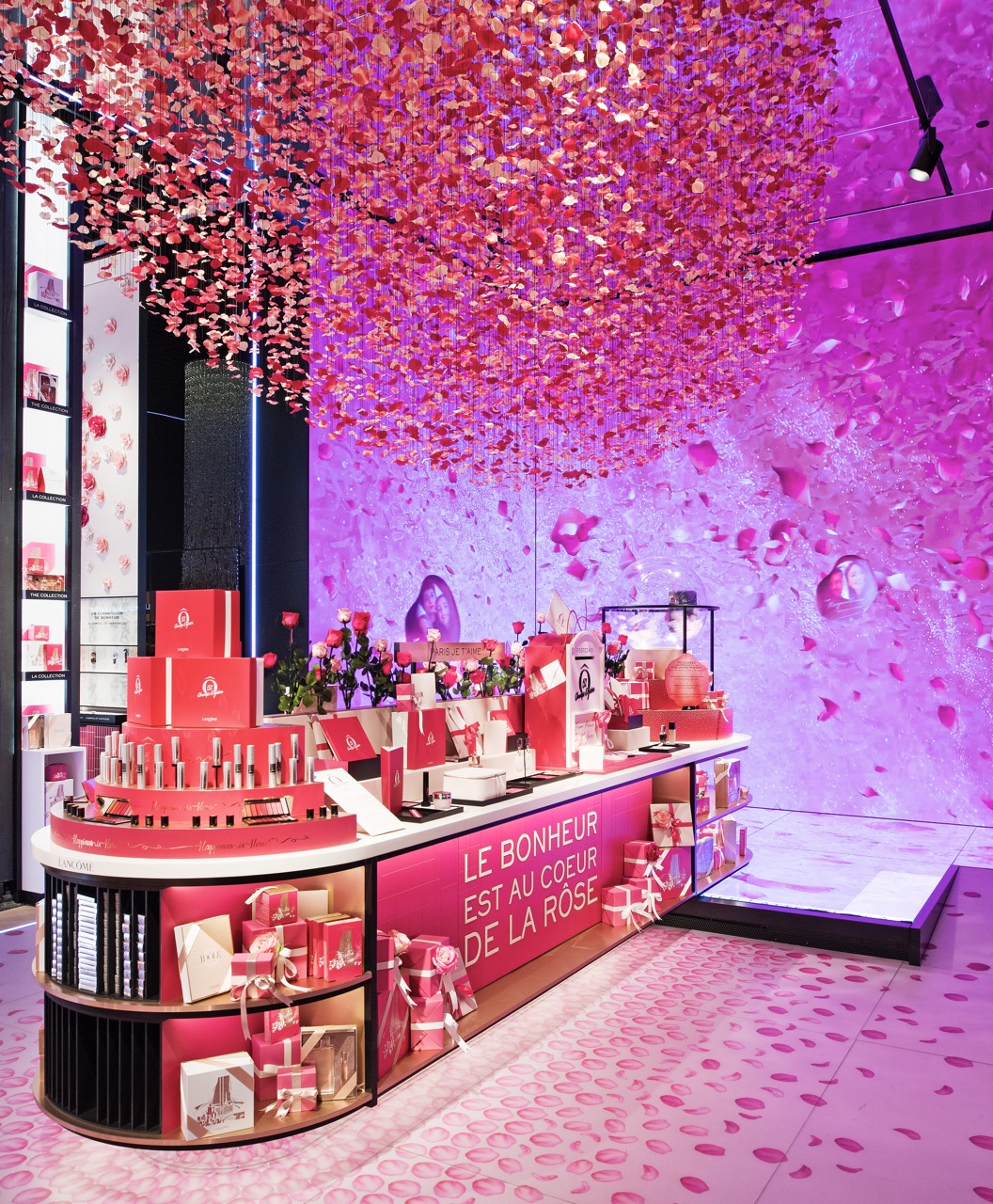 Aménagement magasin Lancôme Aménagement magasin Lancôme