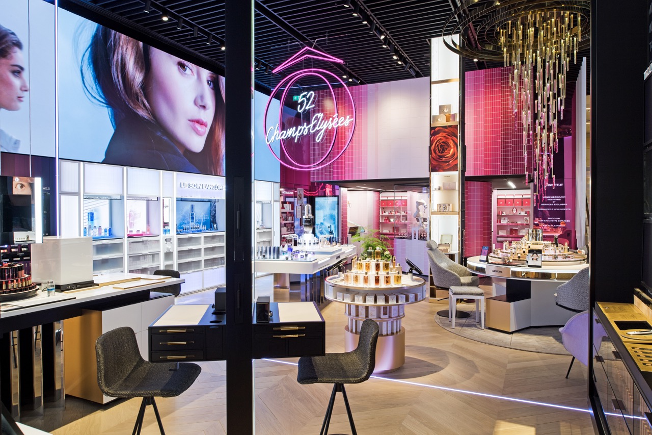 Aménagement magasin Lancôme