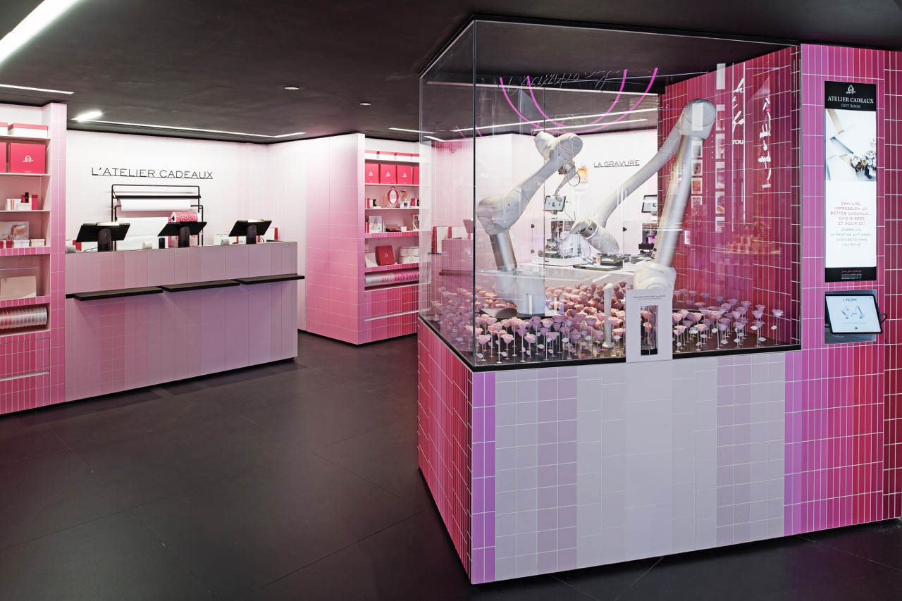 Aménagement magasin Lancôme Aménagement magasin Lancôme