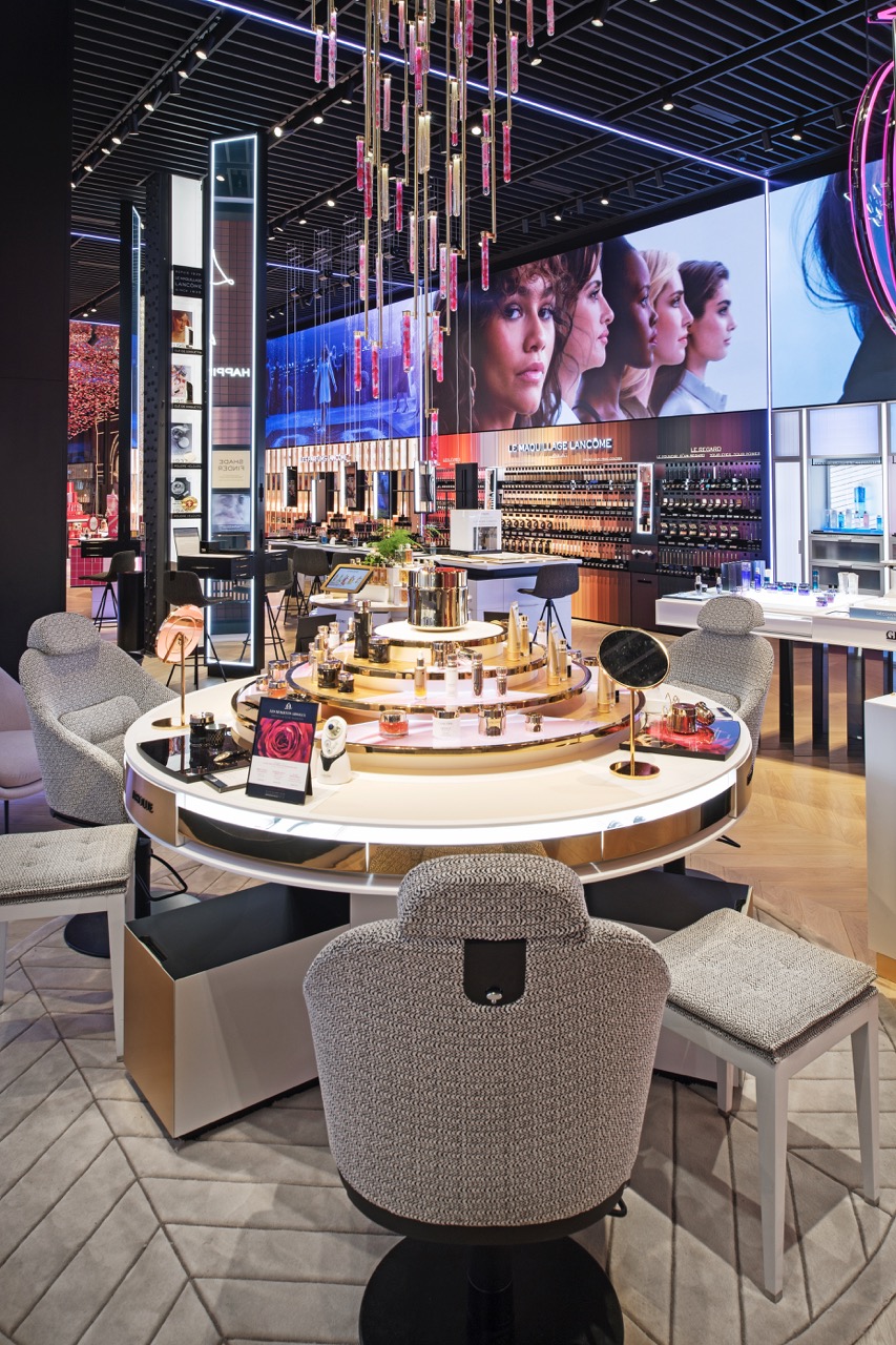 Aménagement magasin Lancôme Aménagement magasin Lancôme